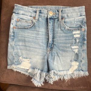 American eagle high rise shorts